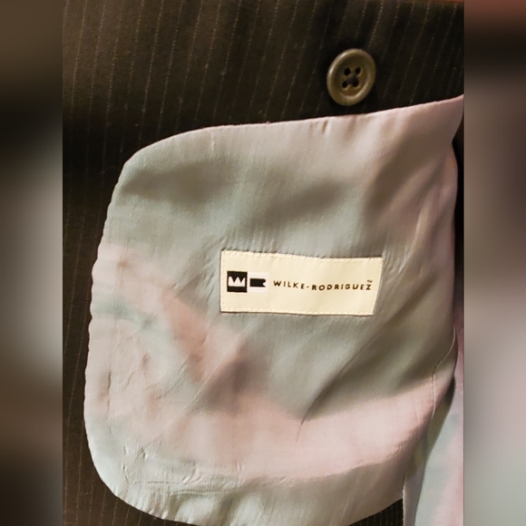 42R Black Wilke Rodriguez Blazer - Picture 4 of 5